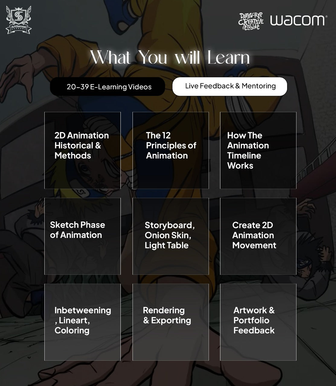 Masterclass - 2D Animation using Clip Studio Paint with Pedro Musa