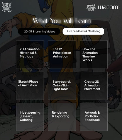 Masterclass - 2D Animation using Clip Studio Paint with Pedro Musa