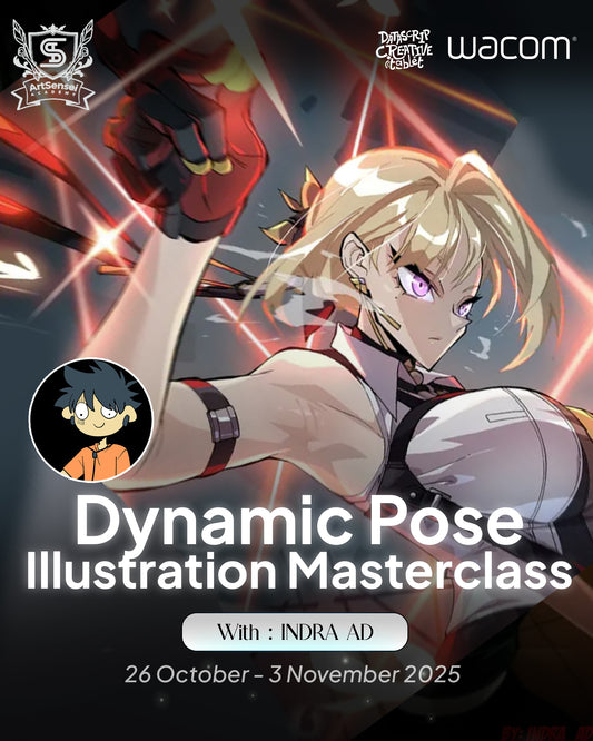 Masterclass - Dynamic Illustration with Indra AD