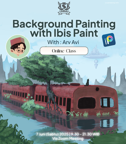 ⚡Online Workshop: Background Painting Workshop with Ibis Paint