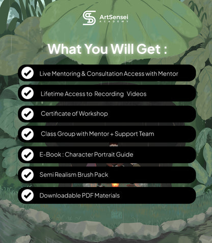 ⚡Online Workshop: Background Painting Workshop with Ibis Paint