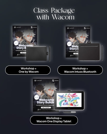 ⚡Online Workshop: “Webcomic Story Building" with MAS HIRO