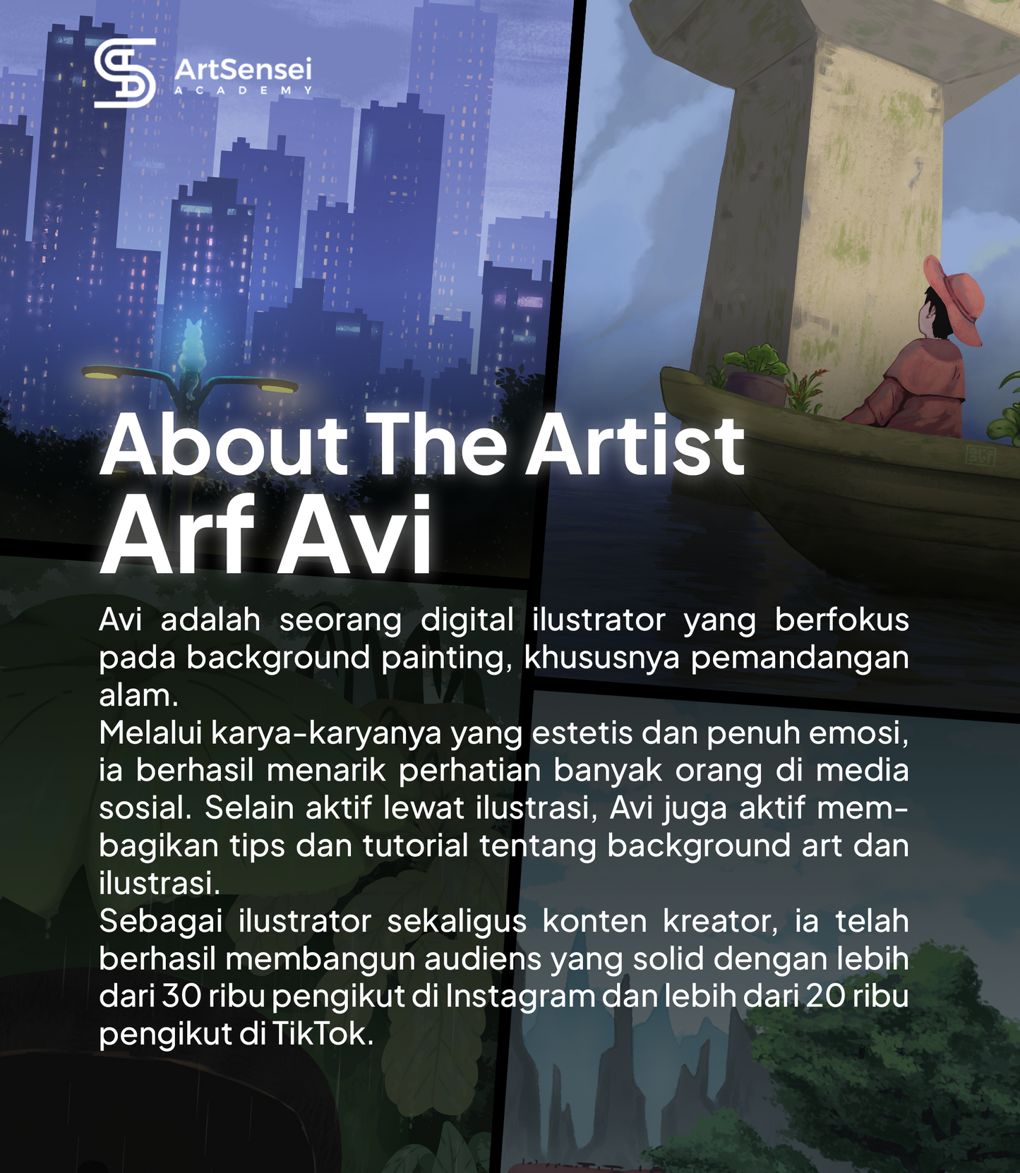 ⚡Online Workshop: Background Painting Workshop with Ibis Paint