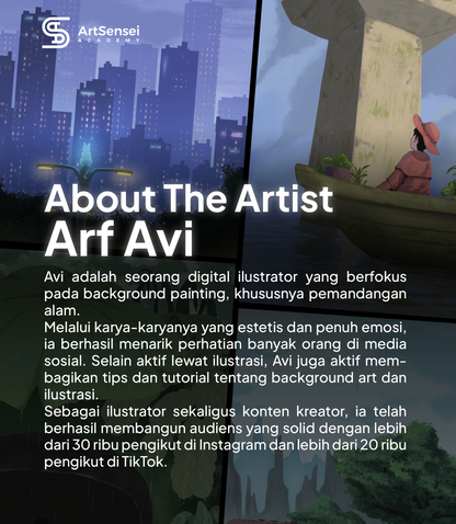 ⚡Online Workshop: Background Painting Workshop with Ibis Paint